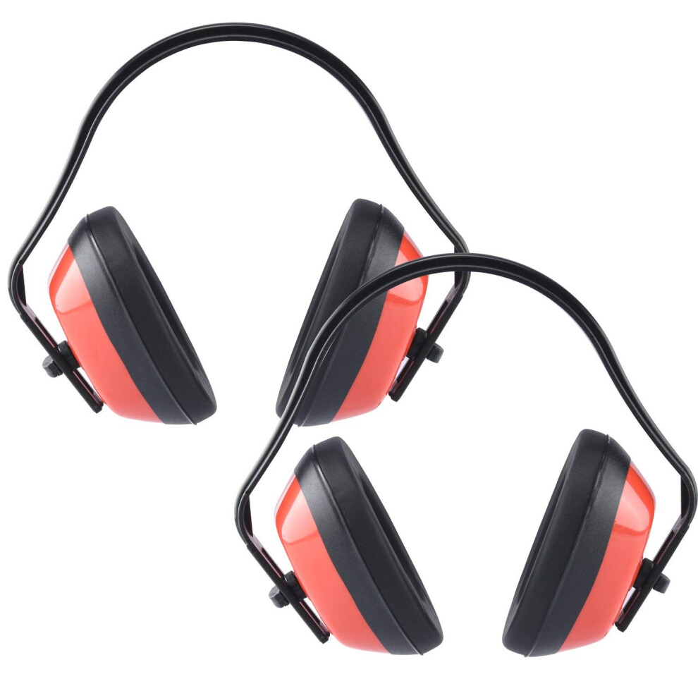 Neiko 53925A Adjustable Safety Earmuffs For Noise Reduction Ansi S3.19-1974 Approved Ear Protection Nrr 26 Db Pack Of 2 816914020931