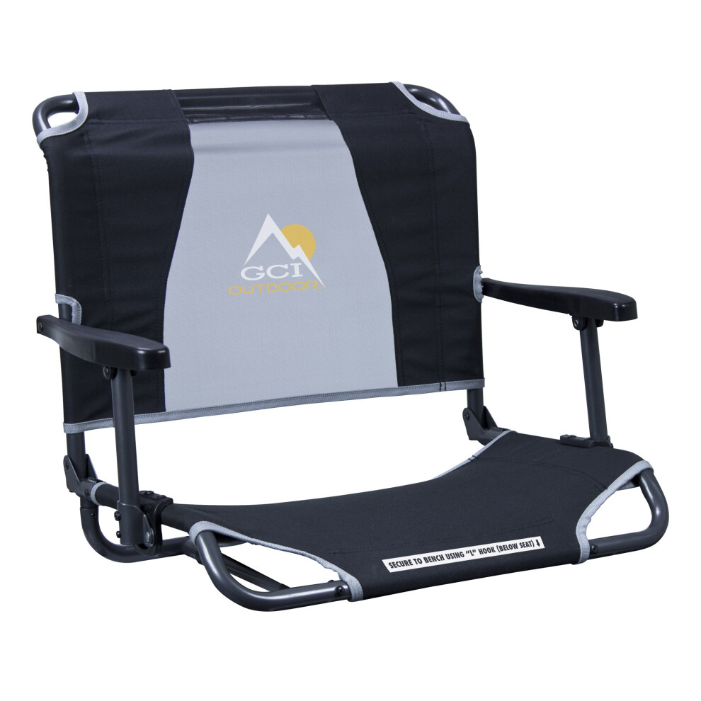 GCI Outdoor Big Comfort Stadium Chair With Armrests