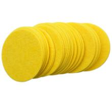 Legende nogensinde efter 3 tommer gul 30pc stive filtcirkler