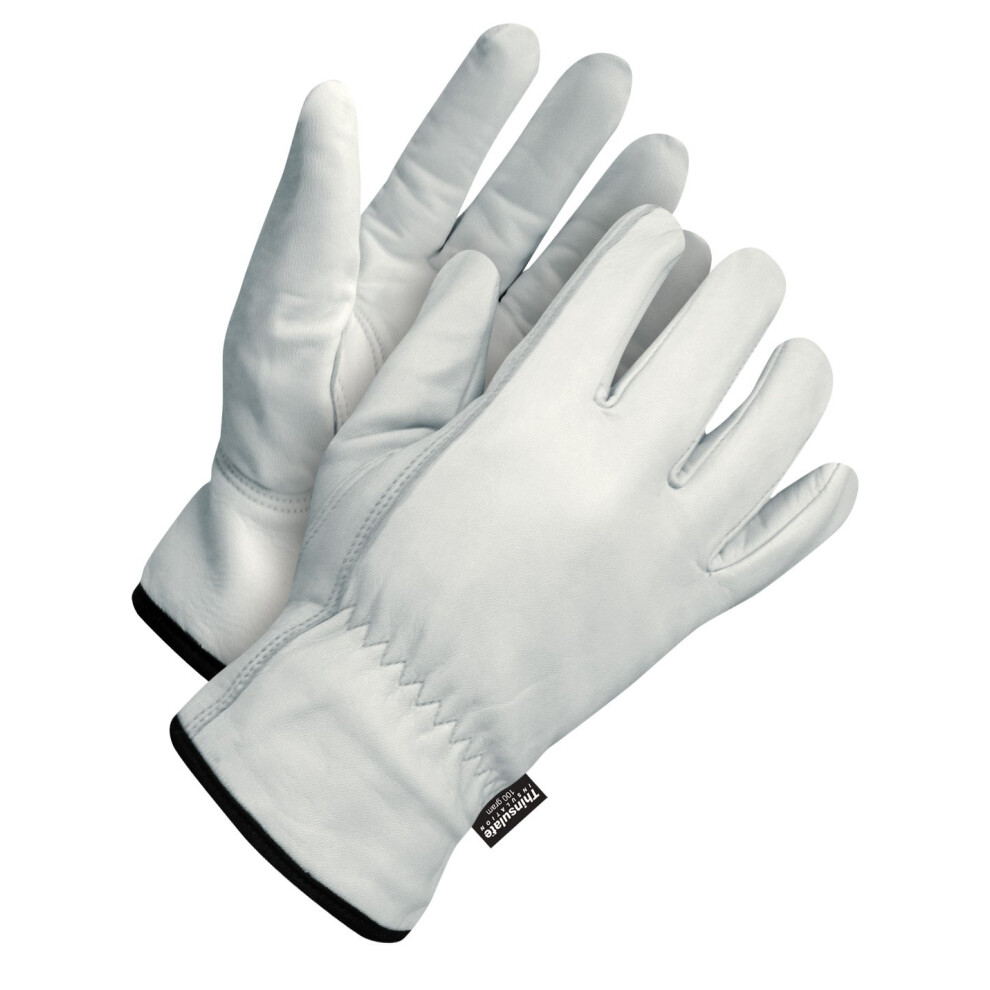 Bob Dale Gloves 2091610XL Grain Pearl Goatskin Driver W/Thinsulate C100 Lining 063344362258