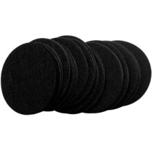 Legende nogensinde efter 3 tommer sort 30pc stive filtcirkler
