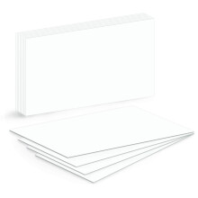 100 Stck extra dicke weie Karteikarten  blanko, schwer, 14pt (0,014), 100-lb-Einbandkarton  Lernkarten, Lernkarten, Notizkarten, Postkarten, Foto