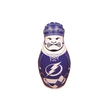 Fremont Die NHL Tampa Bay Lightning Bop Bag Oppustelig kontrol Buddy Punching Bag Mini: 12 """" Tall teamfarver