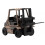 Treasure Gurus Miniature Forklift Die Cast blyantspidser 1