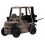 Treasure Gurus Miniature Forklift Die Cast blyantspidser 4