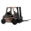 Treasure Gurus Miniature Forklift Die Cast blyantspidser 5