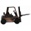 Treasure Gurus Miniature Forklift Die Cast blyantspidser 3