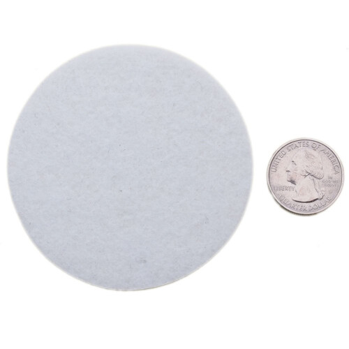 Playfully Ever After 3 Inch White 30pc Stiff Felt Circles 1