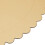 Juvale 12 polegadas de bolo redondo de 12 polegadas Placas de bolo recortadas de ouro para casamentos Birthdays Baking and Sobremesas Placa     pro 4