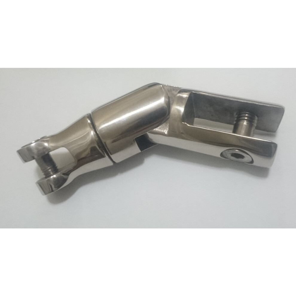 Marinenow 316 Stainless Steel Multi-Directional Double Anchor Swivel Connector (3/8"""" - 1/2"""") 793945645350