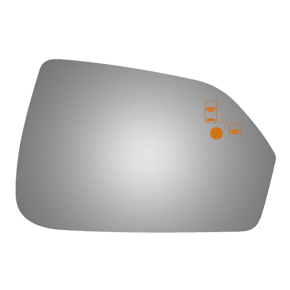 Burco 5689Bc Convex Door Mirror Glass For 2013-2017 Lincoln Mkz 840591036237