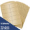 JAM PAPER Ετικέτες Διεύθυνσης - Τυπική Αποστολή - 2 x 4 - Χρυσό Μεταλλικό - 120/Συσκευασία 2