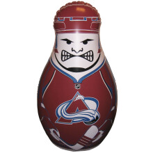 Saco de boxeo inflable Fremont Die NHL Colorado Avalanche Bop Bag, tama   o mini: 30 cm de alto, colores del equipo