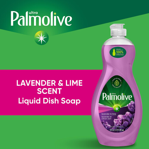 Palmolive Ultra Experientials Diskmedel, Lavendel & Lime, 20 Fl Oz (Pack om 1) 1