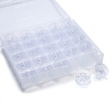 YEQIN 25 stuks met transparante behuizing Spoel 136492-001 (SA155) - voor Baby Lock Brother Bernina Riccar