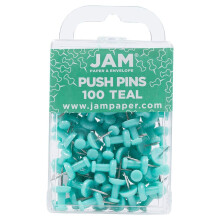 Farebn pripin ciky JAM PAPER - tyrkysov - 100 ks/balenie