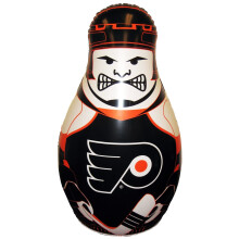 Fremont Die NHL Philadelphia Flyers Bop Bag Opblaasbare Checking Buddy Punching Bag Mini: 12"""""" Hoog Teamkleuren