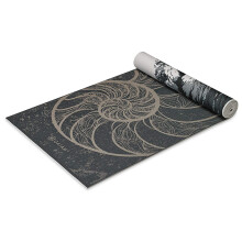 Gaiam Premium Print Reversible Yoga Mat Extra Thick Non-Slip for All Yoga & Workouts, Zara Rogue, 68 In