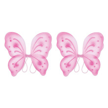 Beistle 2-osainen nailoninen keijunsiivet, pinkki
