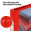 Staples Staples 82694 Pesado de 1 polegada de 3 polegadas Visualize o fich   rio vermelho (24669) 4