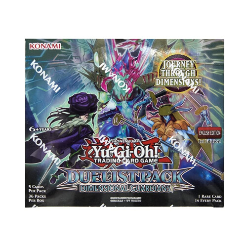 Yu-Gi-Oh! Yu-Gi-Oh! Dimensional Guardians Duelist Pack Booster Display