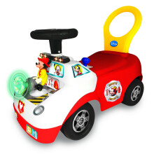 Kiddieland Disney Mickey Activity Fire Truck Ride-On da 12 mesi a 36 mesi di grandi dimensioni