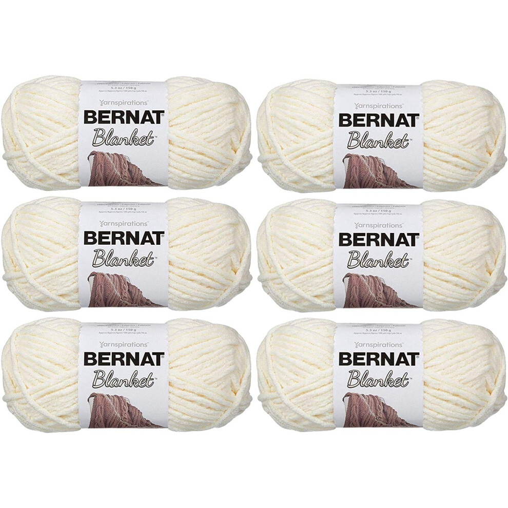 Bernat Deckengarn 5,3 Oz 6Er-Pack (Vintage White)-image