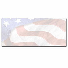 The Image Shop Grand Old Flag Colored Envelopes 9.5" x 4.25", 50 Pack