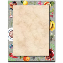Café Menu Briefpapier Laser- & Inkjetprinterpapier, 100 Stuks