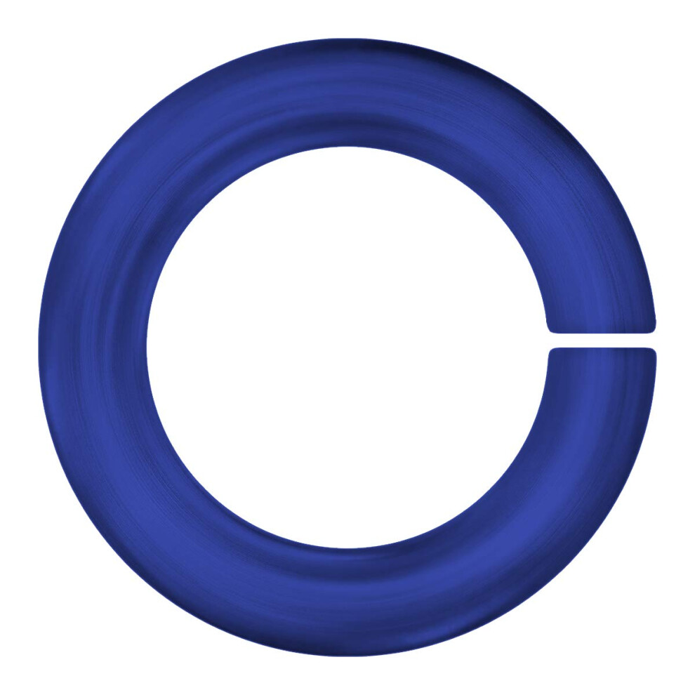 Weave Got Maille Kobalt 18-Gauge 5Mm Id Eloxierte Aluminium Biegeringe-1 Unze-image