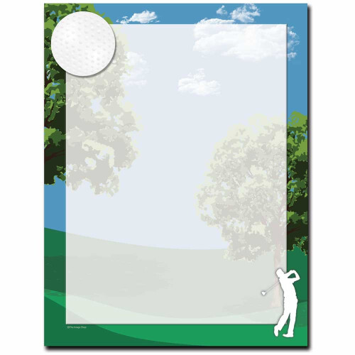 Fore! Golf Letterhead Laser & Inkjet Printer Paper  100 pack