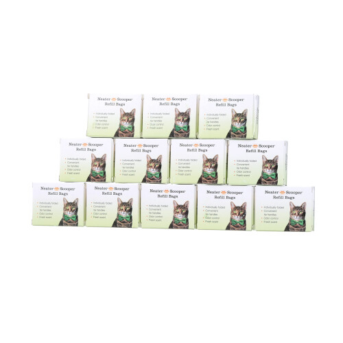 Neater Pet Brands Neater Scooper Σύστημα Σακούλας Γάτας Αναγκαία Σακούλες (180 Τεμάχια, Πράσινο) 2