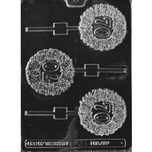 Number 70 Seventy #70 Lollipop Sucker Candy Chocolate Mold Party Favors Ships Same Day m241