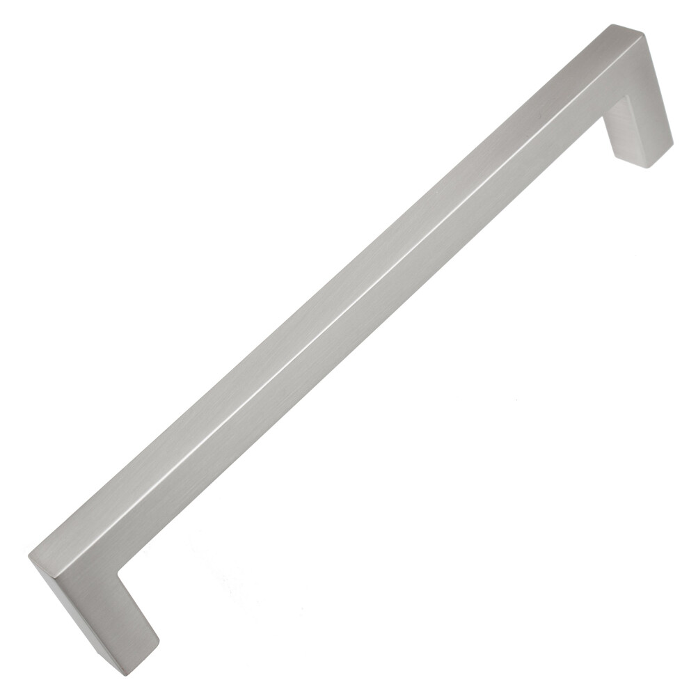 GlideRite Hardware 6.25 inch CC 21683-160-SN-25 Solid Square Slim Cabinet Bar Pulls  25 Pack  6.25""""  Satin Nickel Finish-image-OPC-PFRNPVG-NEW