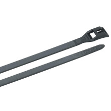 Ancor 199324 Kabelbinder, niedriges Profil, 20,3 cm, Schwarz, 20 Stck