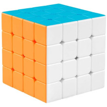 Coogam Qiyi 4x4 Speed ????Cube Stickerless Magic Puzzle Toy Presente para Crianas e Adultos Desafio (Qiyuan S Version)