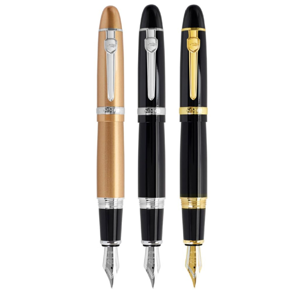 Zoohot Jinhao 159 Vulpen Zware Grote Pen 3 Stuks In 3 Kleuren-image