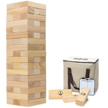 GoSports Grote Houten Omvaltoren - Stapels tot 3 ft - Natuurlijk hout