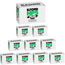 Ilford HP5 Plus Black and White Print Film 35mm ISO 400 36 Exposures (10 Pack)