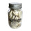 Buttons Galore Antique White Buttons Mason Jar (MJ112) 1