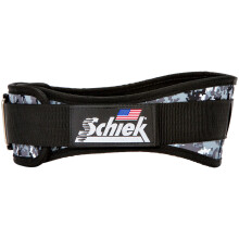 Schiek Sports Modelo 2004 Nylon 4 3/4 """" Cintur   o de levantamento de peso - Pequeno - Digi Camo