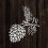 Pine Cone Stencil - Pine Cone Design Pine Cone Art Pine Cone Tree Stencils Pine Cone 4