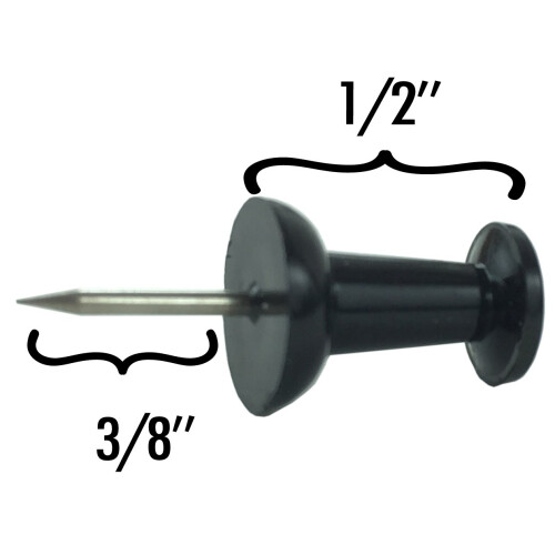 Bocal de punaises Clipco (200 unit   s) (noir) 2