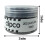 Bocal de punaises Clipco (200 unit   s) (noir) 2