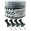Bocal de punaises Clipco (200 unit   s) (noir) 1