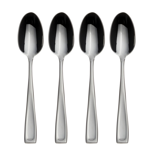 Oneida Moda Teaspoons  Set of 4 Silver