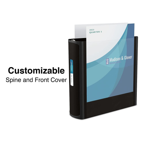 Staples Better Binder Heavy-Duty View  Black  1000-Sheet Capacity  5"""""""" (Ring Diameter) 2