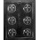 Molde de Sabão de Chocolate Cross Cookie R073 com Instruções Exclusivas 1