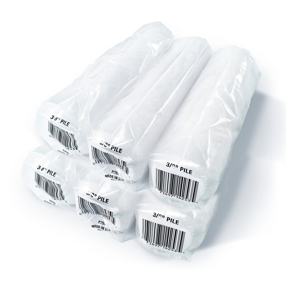 Wooster Brush R259 3/8"""" Nap Economy Roller - 6 Pack 708653116566