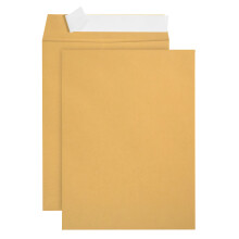 100 6 x 9 Self Seal Golden Brown Kraft Catalog Envelopes - Oversize 6 x 9 Envelope Peel and Seal Flap with 28 Pound Kraft Paper Envelopes - Printer Fr